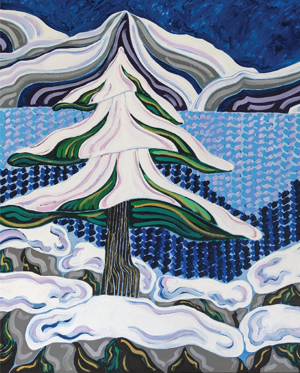 Frozen Fir Wood Jigsaw Puzzle - Puzzle Lab