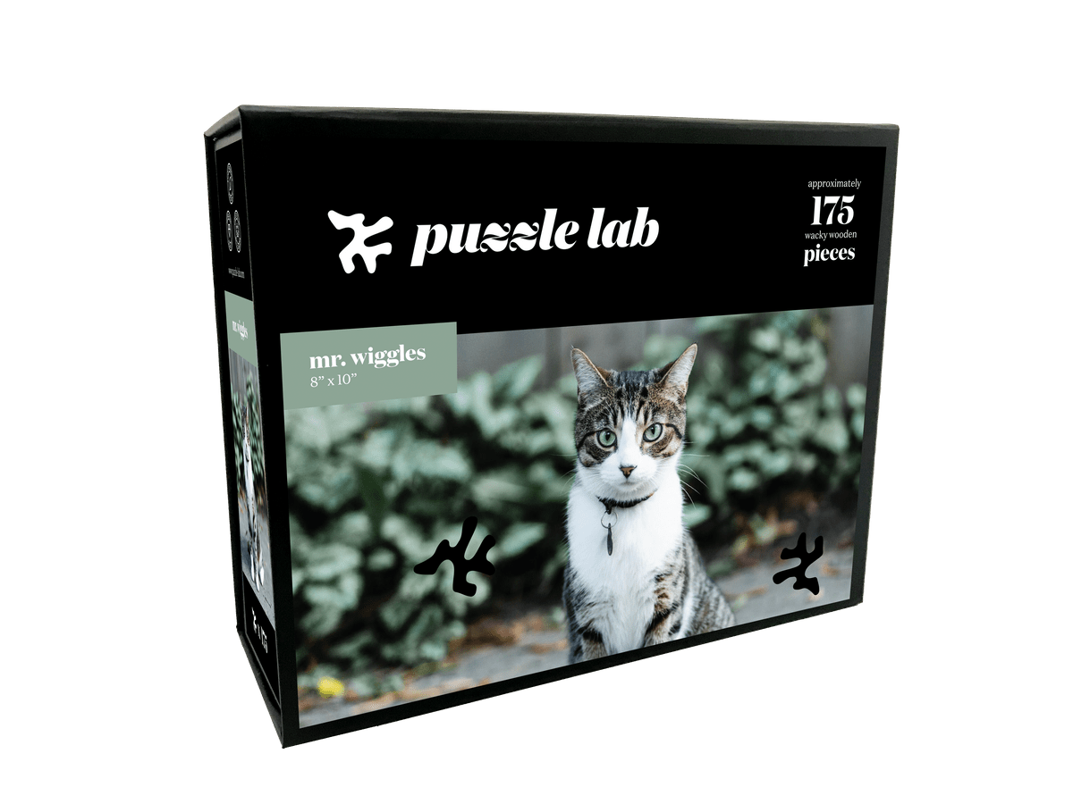 Custom Cat Wooden Jigsaw Puzzle - Puzzle Lab