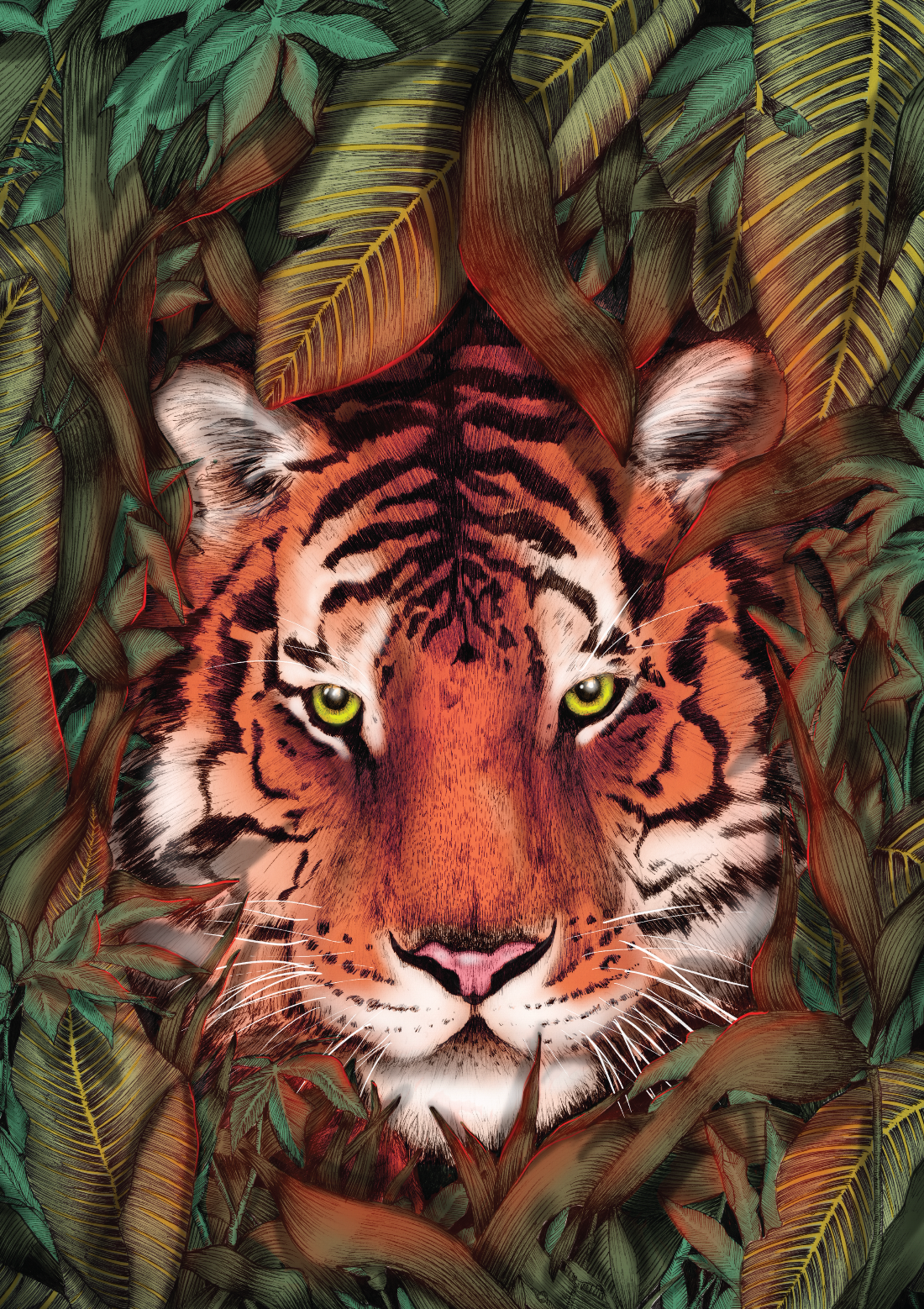 Tiger Majesty Wood Jigsaw Puzzle - Puzzle Lab