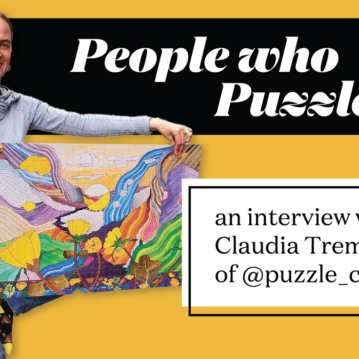 People Who Puzzle: An interview with pro puzzler Claudia Tremblay of @puzzle_canopy