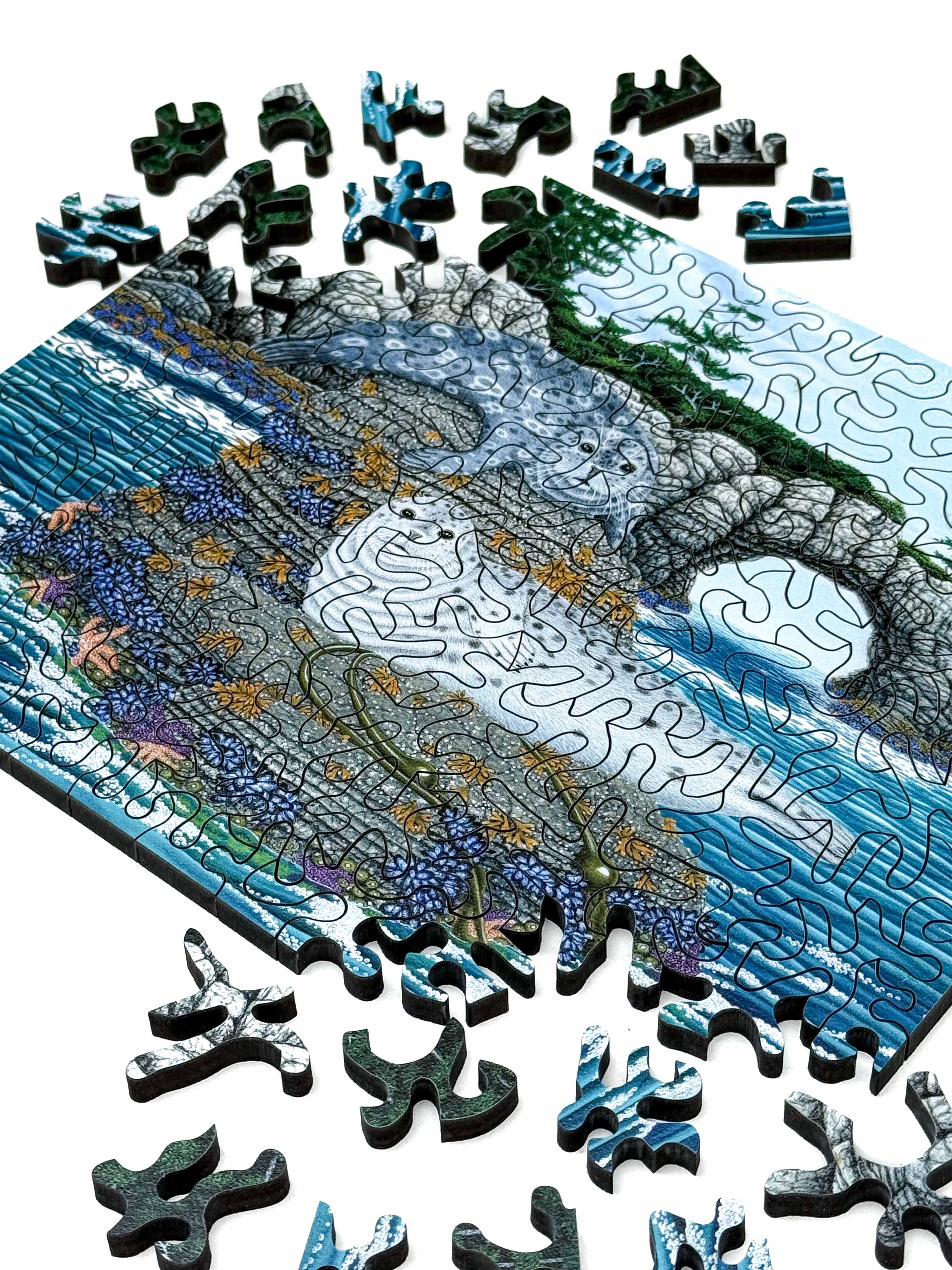 Low Tide Lounge Wood Jigsaw Puzzle