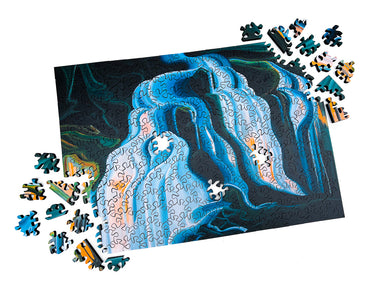 Ethereal Stream Wood Jigsaw Puzzle - Puzzle Lab