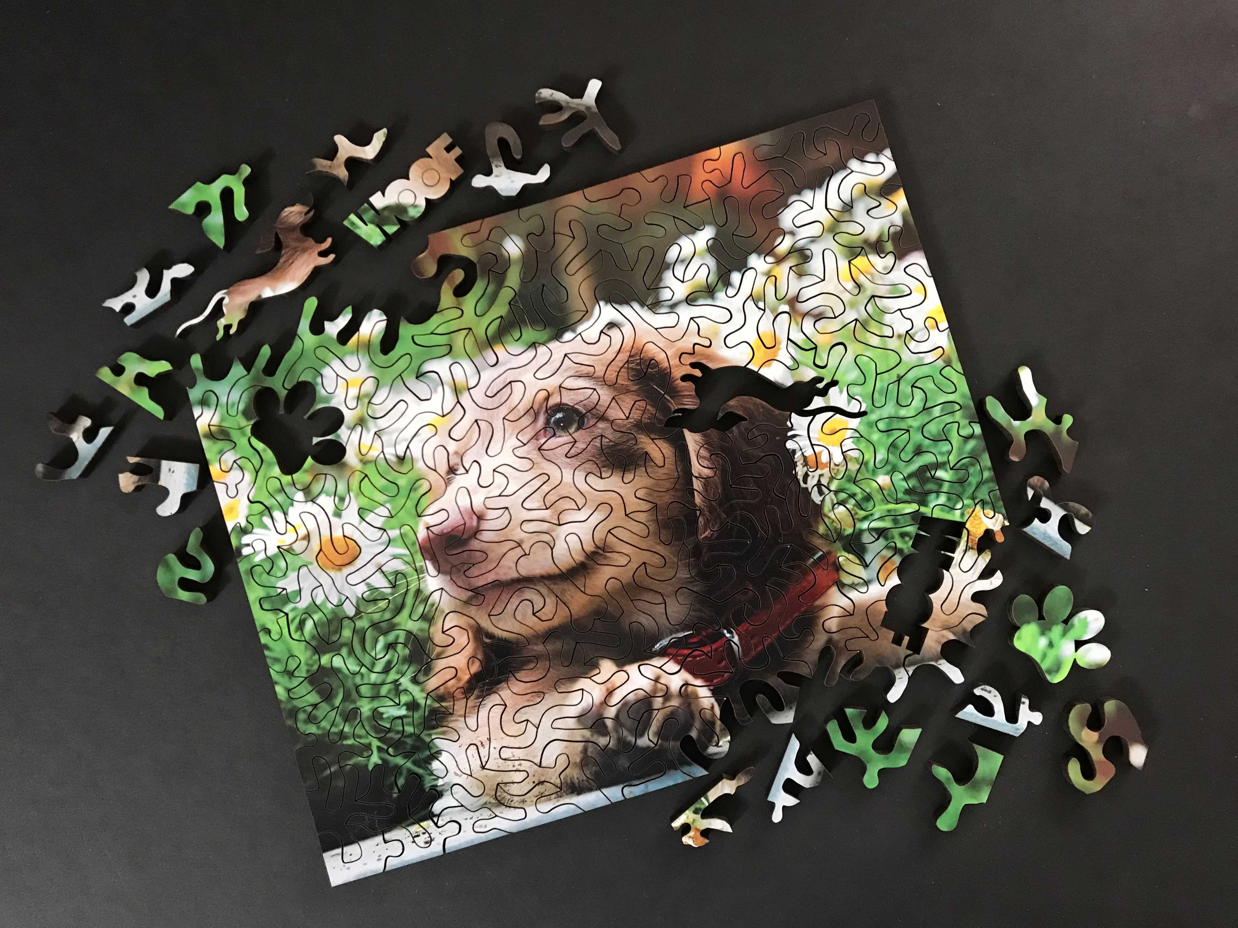 Custom Dog Wooden Jigsaw Puzzle - Puzzle Lab