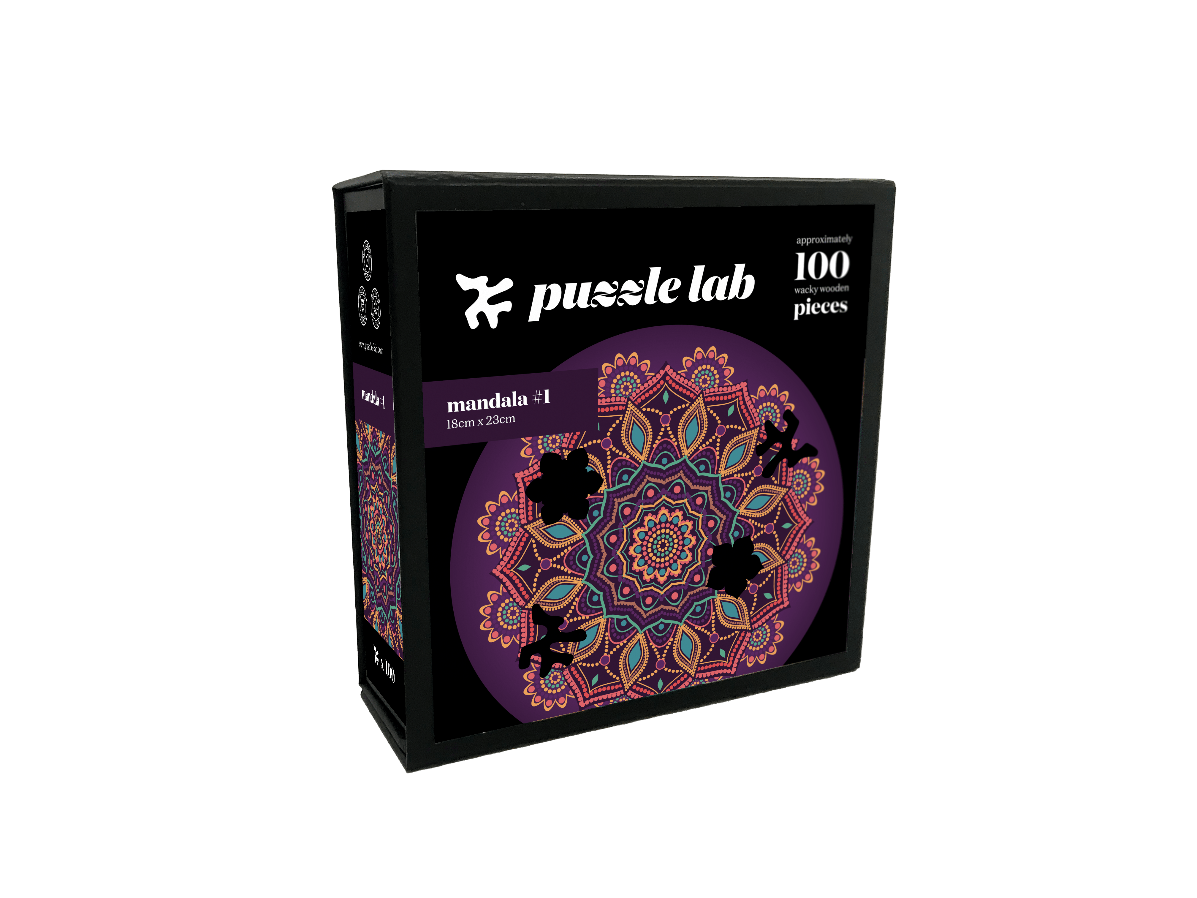 Mandala #1 Wood Jigsaw Puzzle - Puzzle Lab